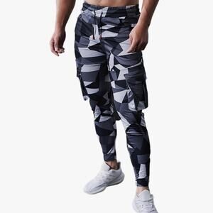 NWOT AHA Select Stone Geometric Patterned Joggers XL